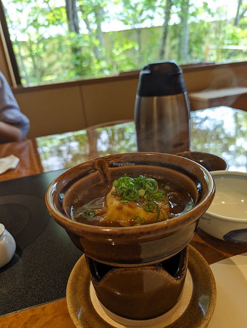 揚げだし豆腐　大豆ミートあんかけ at Ume no Hana Matsuyama store - 梅の花 松山店 in Matsuyama