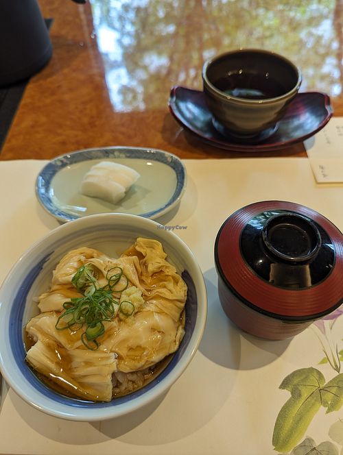 生湯葉のあんかけご飯 at Ume no Hana Matsuyama store - 梅の花 松山店 in Matsuyama