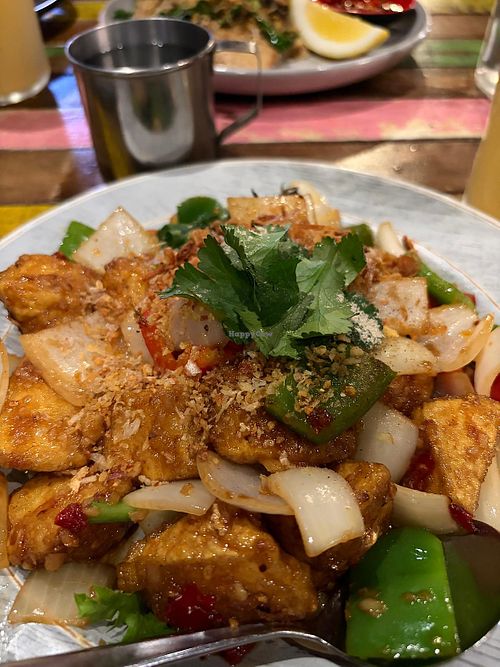 Crispy tofu   at Doodeeboran in Brisbane