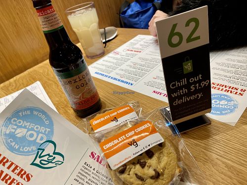 table  at Veggie Grill by Next Level - Downtown in Seattle