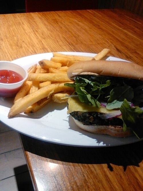 Burger at Veggie Grill by Next Level - Downtown in Seattle