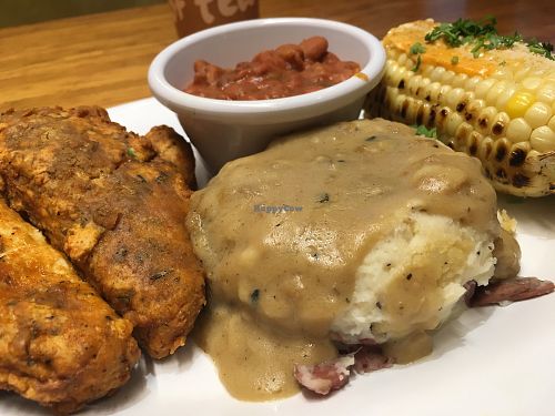 Backyard Spicy Fried Chickin' at Veggie Grill by Next Level - Downtown in Seattle