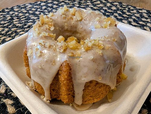 Pumpkin Spice Cake at Veggie Grill by Next Level - Downtown in Seattle