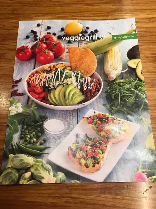 Menu 1 at Veggie Grill by Next Level - Downtown in Seattle