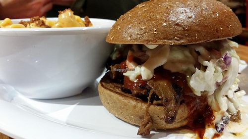 BBQ 'Steak' Sandwich  at Veggie Grill by Next Level - Downtown in Seattle