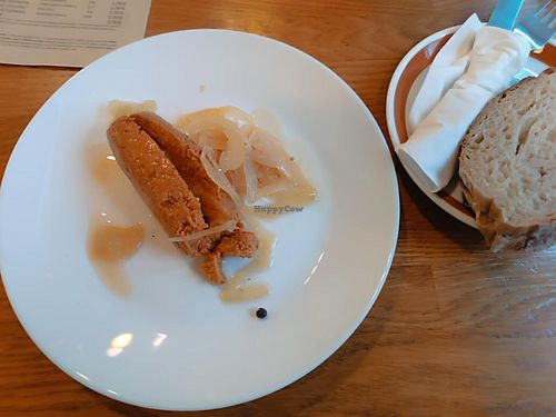 Pickled "sausage" at Výčap u Ernőho in Bratislava