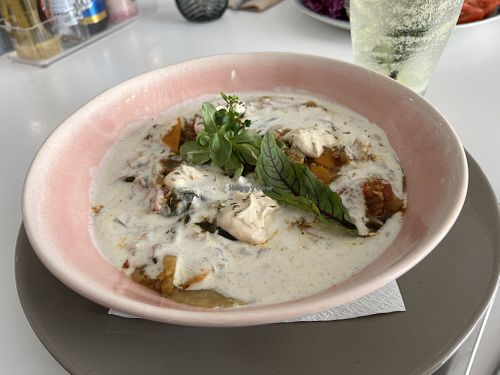 Vegetable lasanha  at Sopas & Co in Batalha