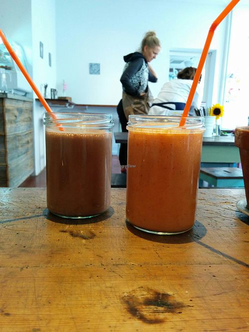 smoothies at FreundSaft in Freiburg