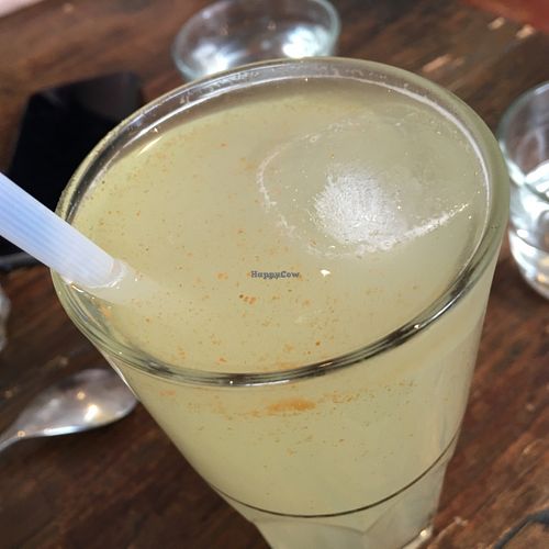 lemonade at FreundSaft in Freiburg