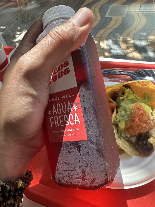 Agua Fresca (Jamaica)   at Tacos 1986 in Santa Monica