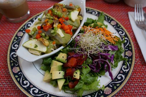 Potato gratin.  at Raw Cafe in Lima