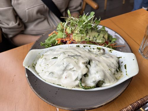 Gratin de papas   at Raw Cafe in Lima