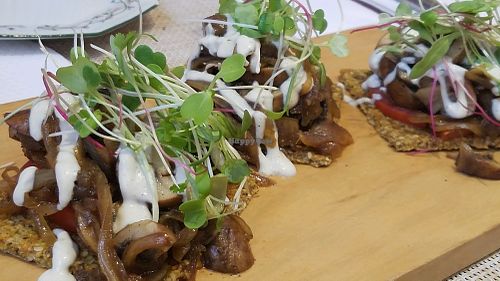 appetizer at Raw Cafe in Lima