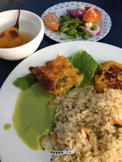 Set lunch at El Vegetariano at El Vegetariano in Quito