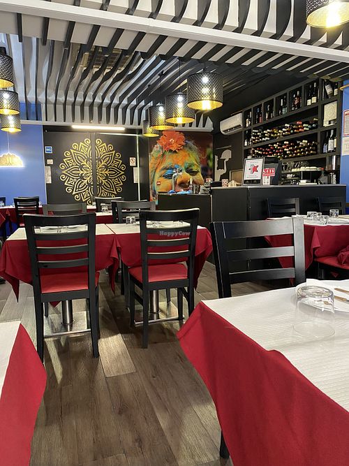 Interior (no outdoor seating)  at Namaste Indian Restaurant in Sao Miguel