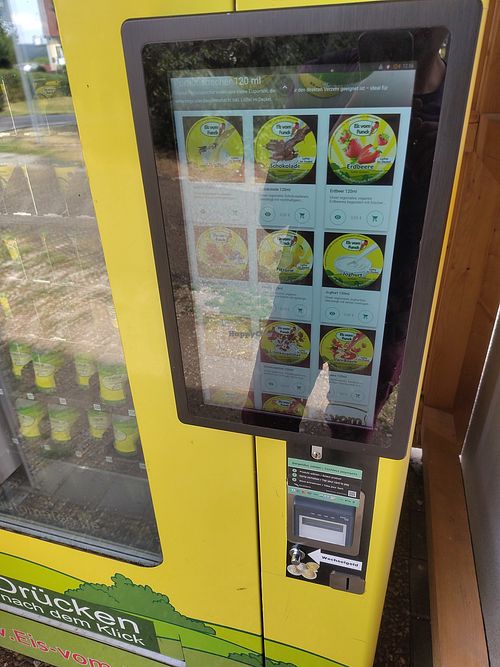Leckeres Fruchteis at Eis vom Funck in Beilngries