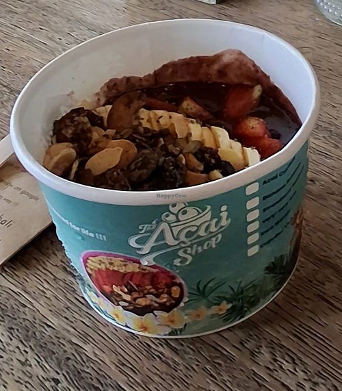My to go açai bowl after I let it melt 😁 at The Acai Shop Ubud in Gianyar