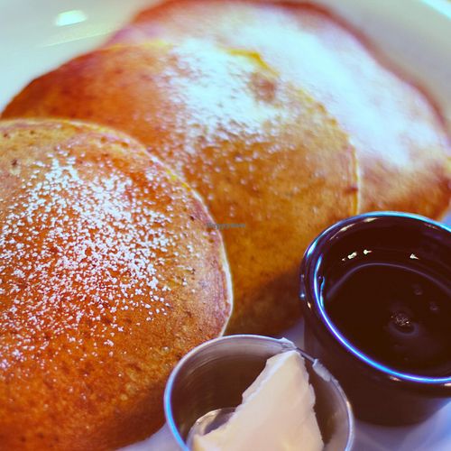 Pancakes - A Gold Stack at My Vegan Gold in Los Angeles