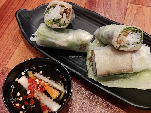2 pieces of moon chay rolls at MOON CHAY in Central Singapore