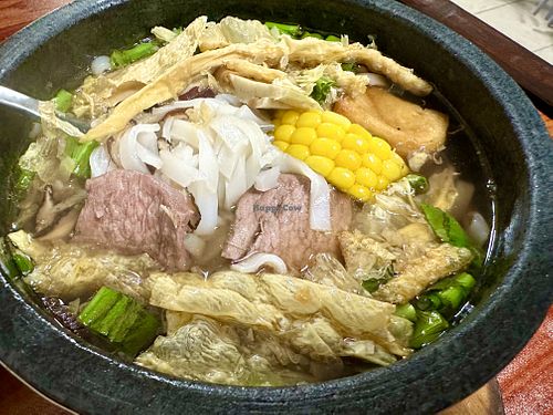 Pho soup noodles   at MOON CHAY in Central Singapore