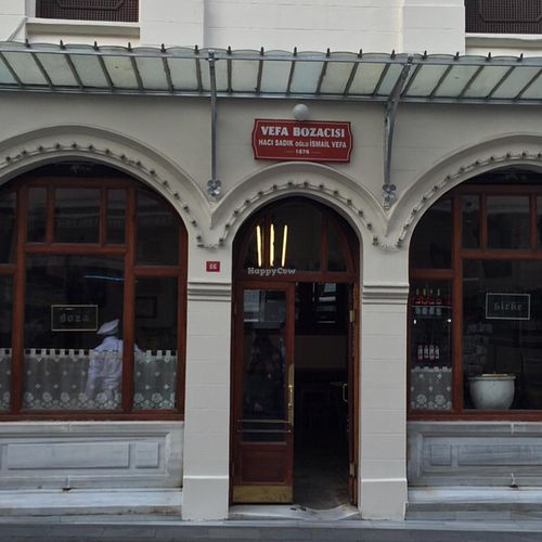 facade  at Vefa Bozacisi in Istanbul