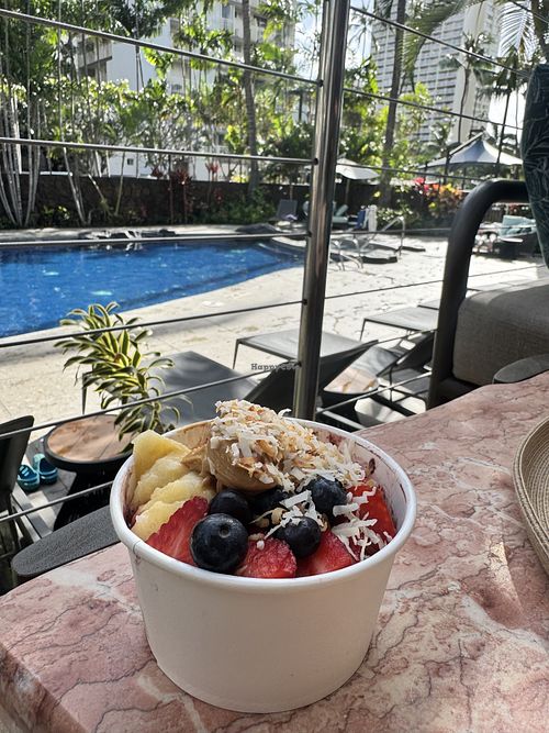 Açaí bowl  at Ali'i Coffee in Honolulu