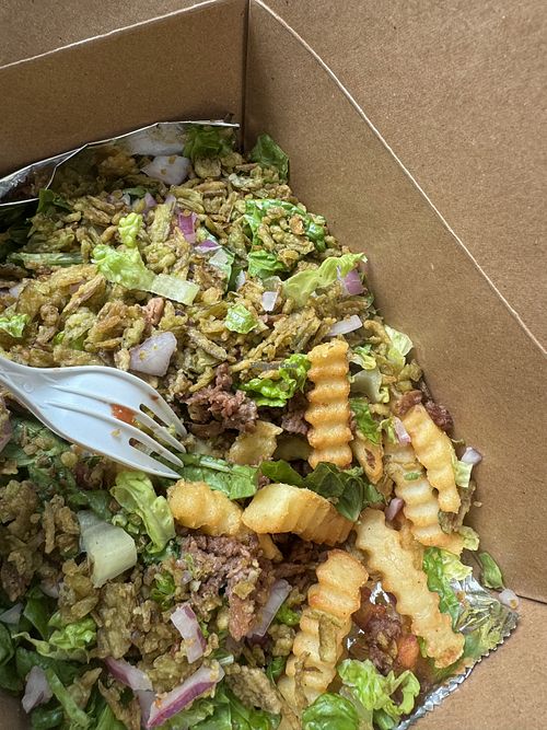 Loaded Fries (customized)  at Proper Plant - Pop Up in Omaha