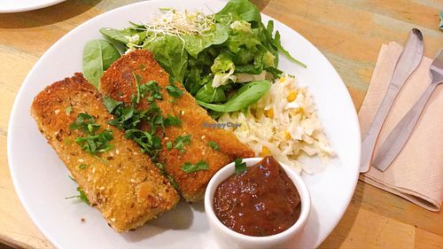 pancakes at Avocado Vegan Bistro in Gdansk