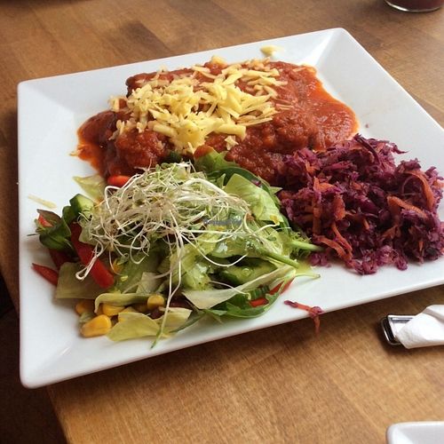 Cannelloni at Avocado Vegan Bistro in Gdansk