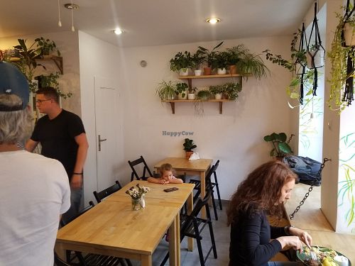 Inside at Avocado Vegan Bistro in Gdansk