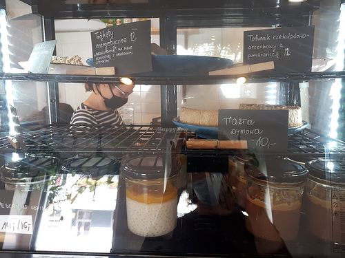 Desserts with prices at Avocado Vegan Bistro in Gdansk