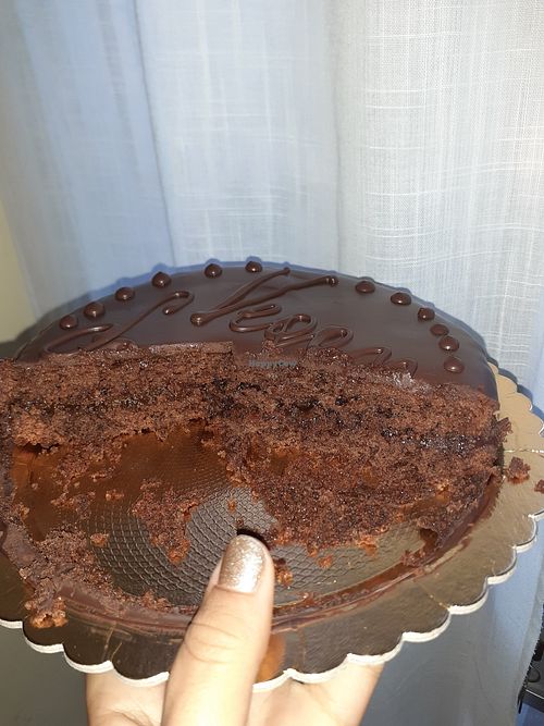 vegan sacher at Ceccolinibio in Ravenna