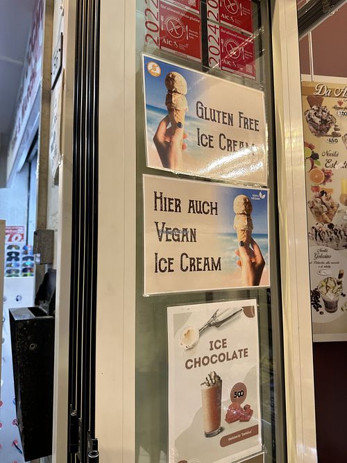 Vegan   at Gelateria Gelidus in San Michele Al Tagliamento