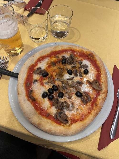   at Trattoria Pizzeria da Gioia in Venice