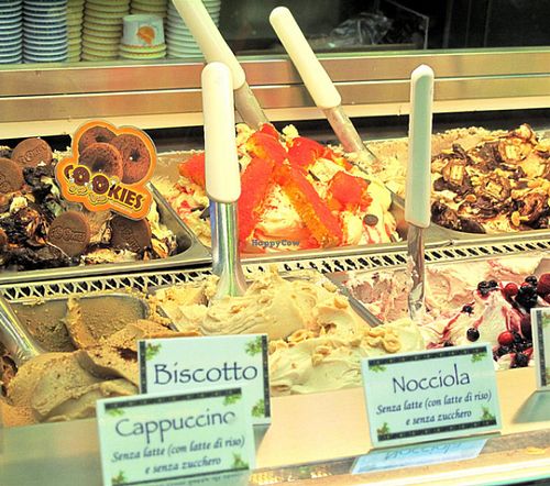 rice-based flavours at Festival del Gelato in Florence