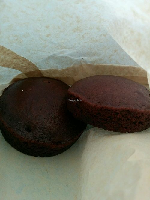 vegan brownies at Zest Bakery in San Carlos
