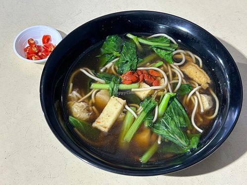 Herbal soup noodle
photo by Henry Lau aka Mr Purple at Another Wan 再来一碗 in Central Singapore