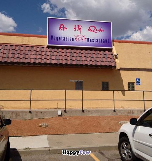 The sign - thank you Shaun at An Hy Quan in Albuquerque