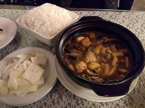 Tofu & Mushroom Claypot at An Hy Quan in Albuquerque