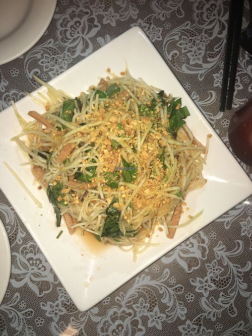 Delicious papaya salad at An Hy Quan in Albuquerque
