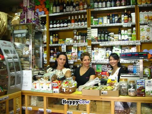 Inside Bio Market Hili in Belgrade, Serbia at Bio Market Hili in Belgrade