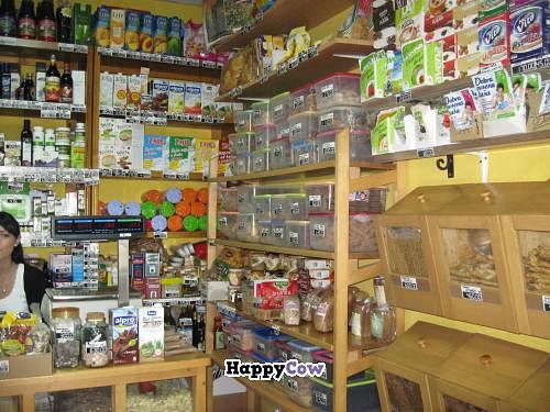 Inside Bio Market Hili in Belgrade, Serbia at Bio Market Hili in Belgrade