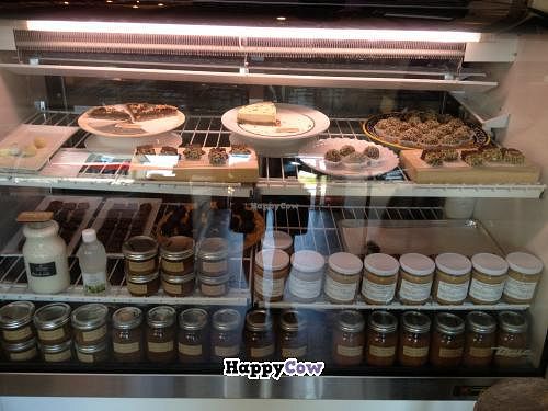 Lots of vegan and raw desserts at Solfeggio in Pemberton