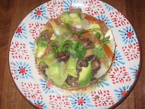 Ceviche at Tarta De Zanahoria in Valencia