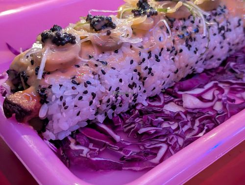 Cheeseburgee sushi roll at BUFFALO TraP BAR in Bangkok