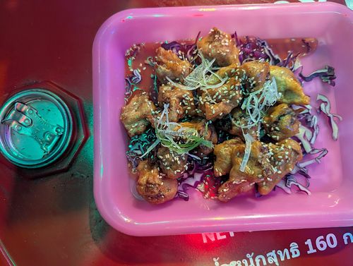 Orange lions mane at BUFFALO TraP BAR in Bangkok