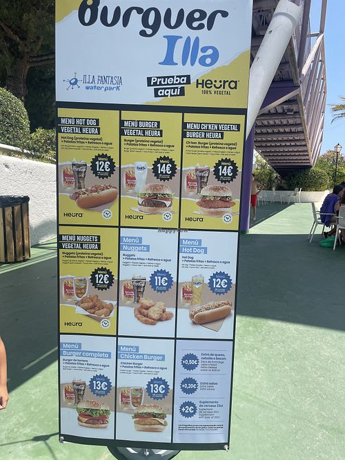Menu  at Burguer Illa - Illa Fantasia in Barcelona