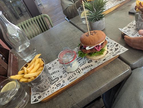  at Hell's Burger in Varberg