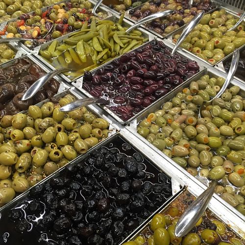 olive bar at Whole Foods Market in Orland Park