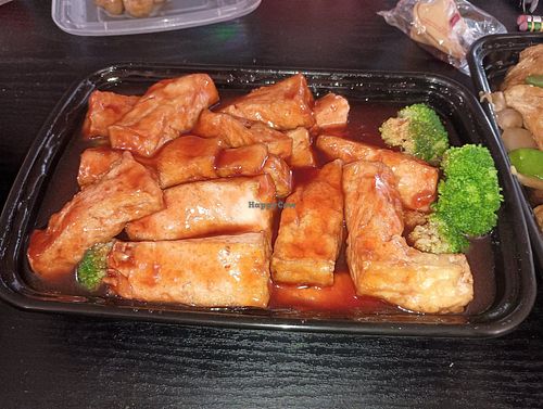 Orange tofu at China Gate in Kimberly